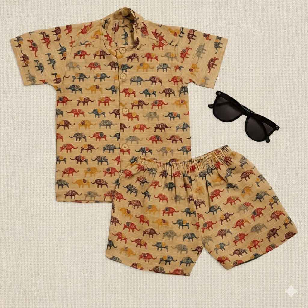 Elephant Kantha co ord