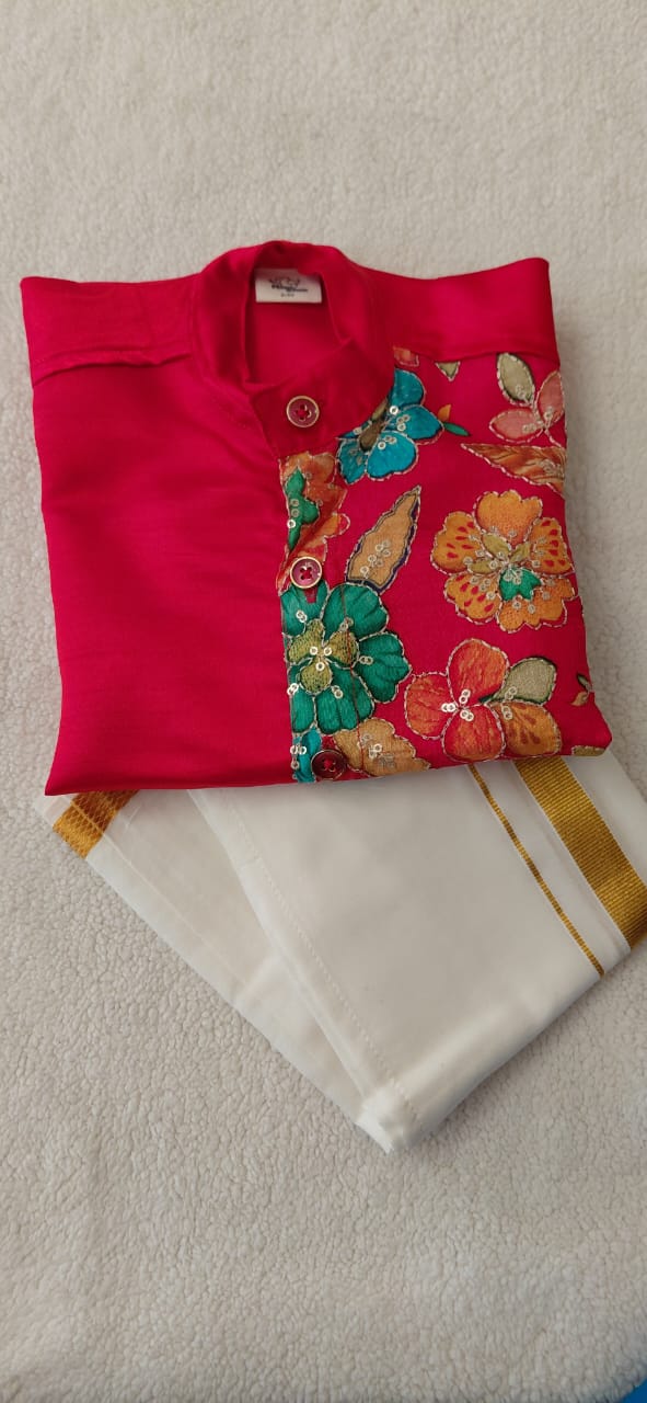 Red Designer Shirt